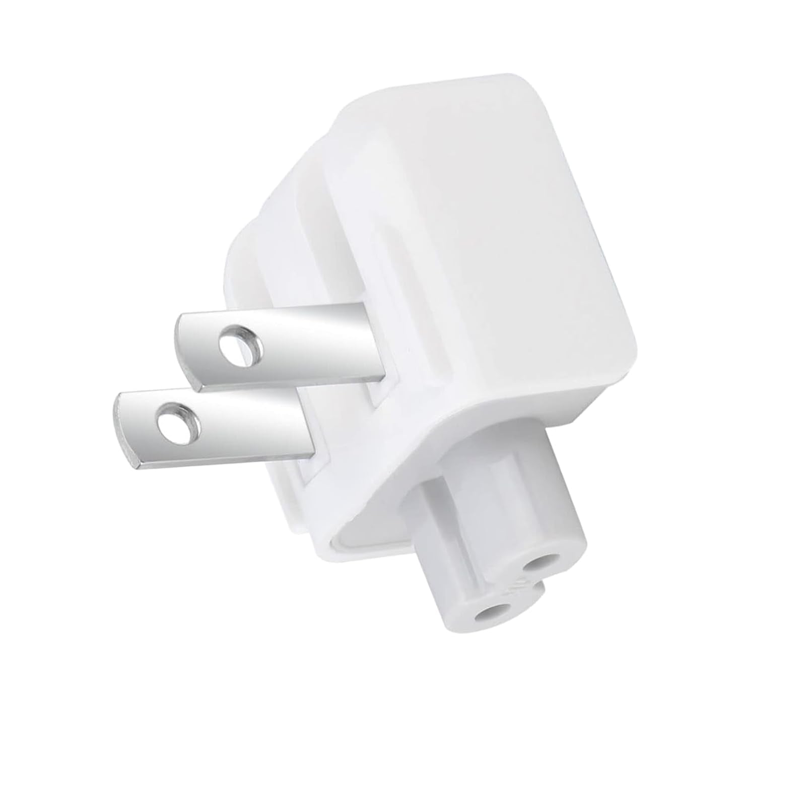 Mandalahuang Mac Wall Adapter Plug Duckhead US Charger Cord Standard Duck Head for MacBook, iBook, iPhone, iPod Power Adapter Brick (2 PCs)
