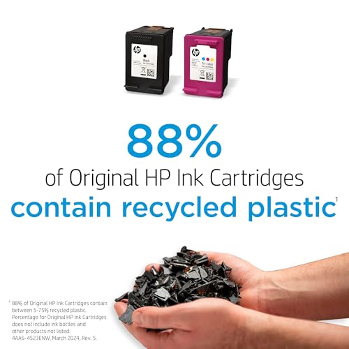 HP 67XL Black High-yield Ink Cartridge for HP Printers | Works with Printer Series: DeskJet 1255, 2700, 4100, ENVY 6000, 6400 Series | Eligible for Instant Ink | 3YM57AN