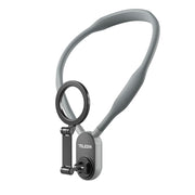 TELESIN Magnetic Neck Mount for Phones, Neck Cell Phone Holder POV/Vlog Selfie Mount Hand Free Phone Neck Holder Chest Stand Strap Video Recording for iPhone 17 16 15 14 13 12 Seires Android Phones