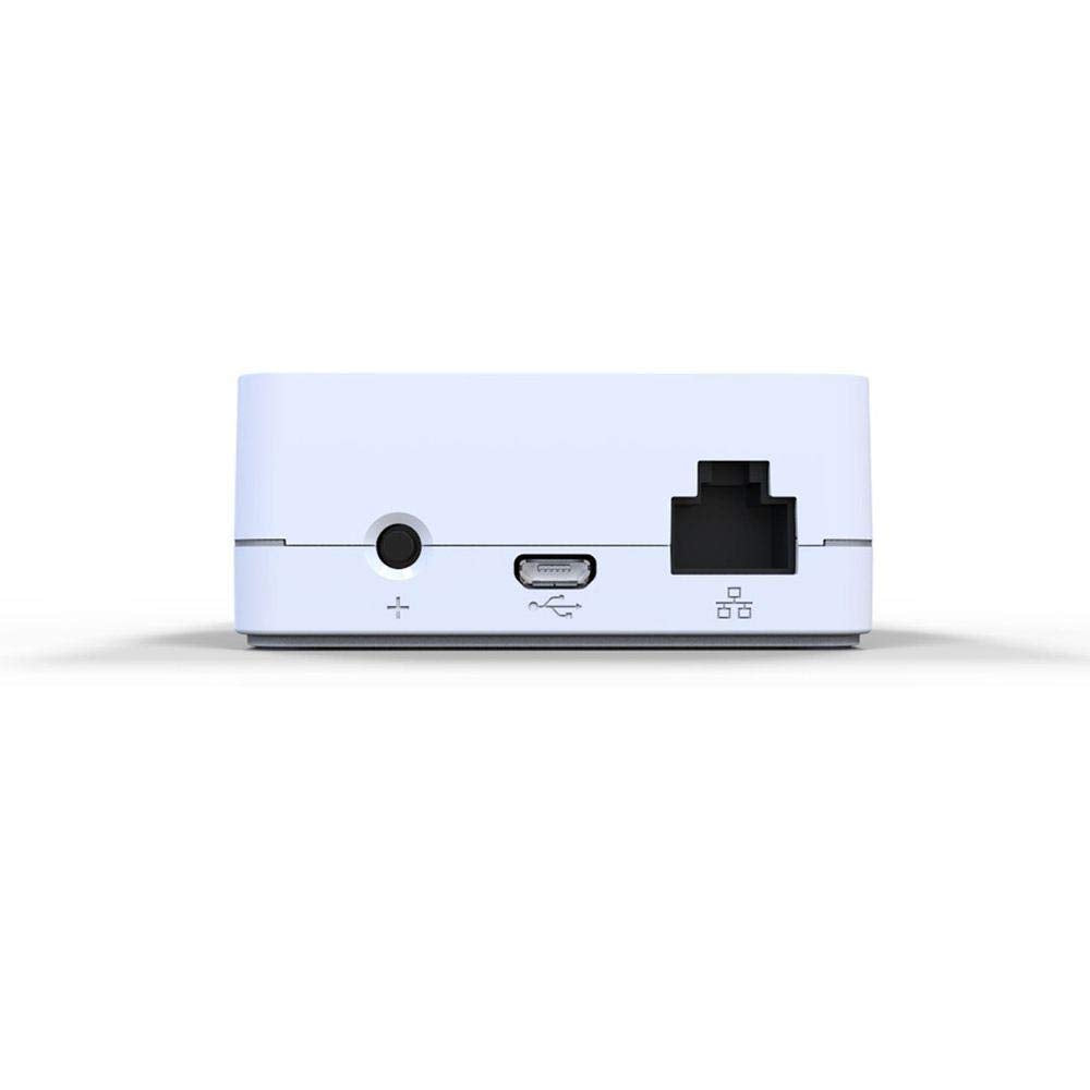 Lutron Caseta Smart Lighting Smart Hub for Light Bulbs and Fans, Compatible w/ Amazon Alexa, Apple Homekit, Google Home, 75 Device Capacity, L-BDG2-WH, White