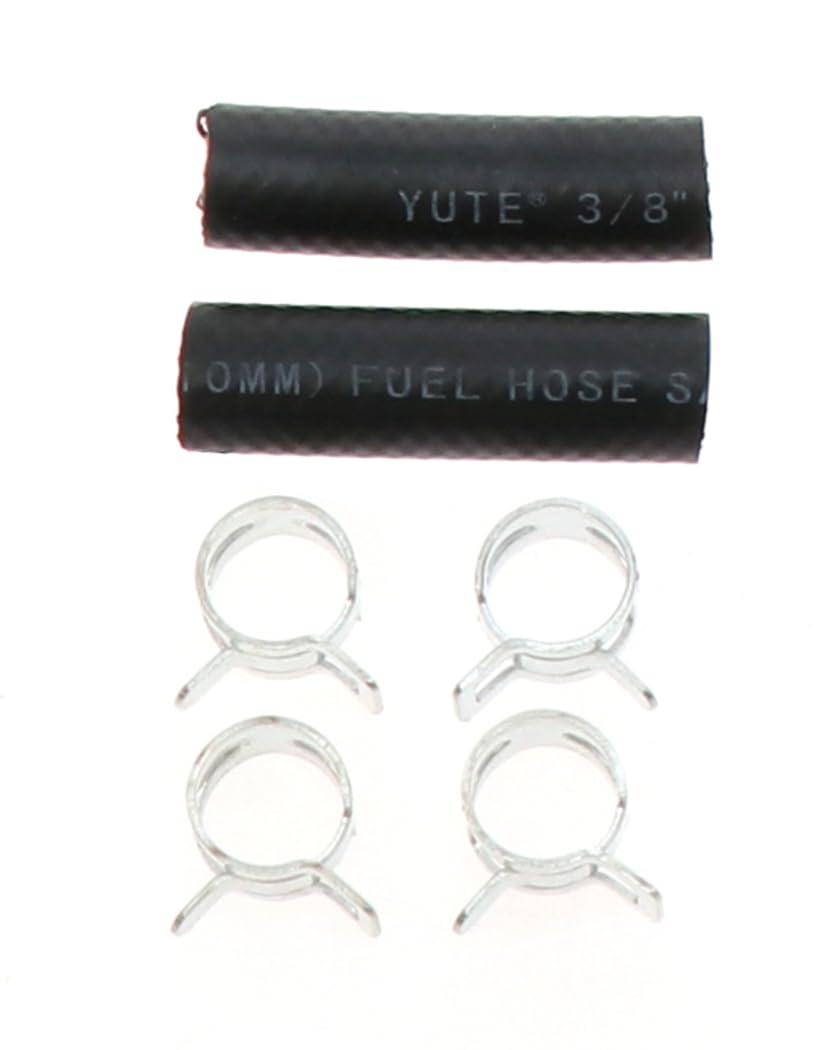 WIX 33033 Universal In-Line Fuel Filter with 3/8â€ Clamp-On Inlet/Outlet, Max Pressure 60-PSI