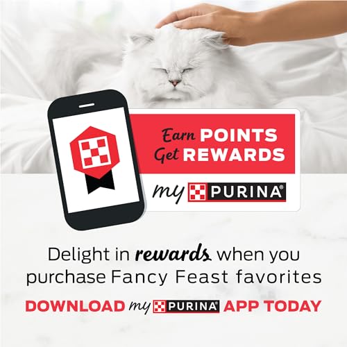 Purina Fancy Feast Savory Centers Wet Cat Food Pate Variety Pack With Chicken, Salmon, Beef, and Tuna Pate with Gravy Center - (Pack of 24) 3 oz. Cans