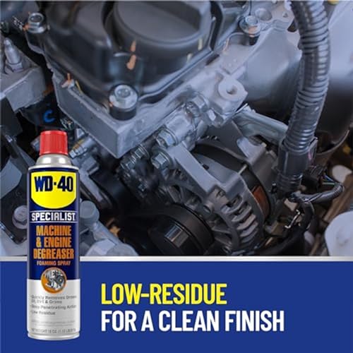 WD-40 Specialist Machine & Engine Degreaser Foaming Spray, 18 OZ