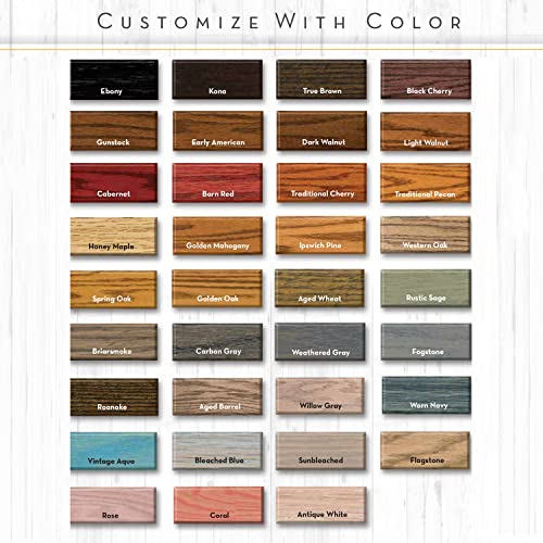 Varathane Premium Fast Dry Wood Stain, Half Pint, Dark Walnut