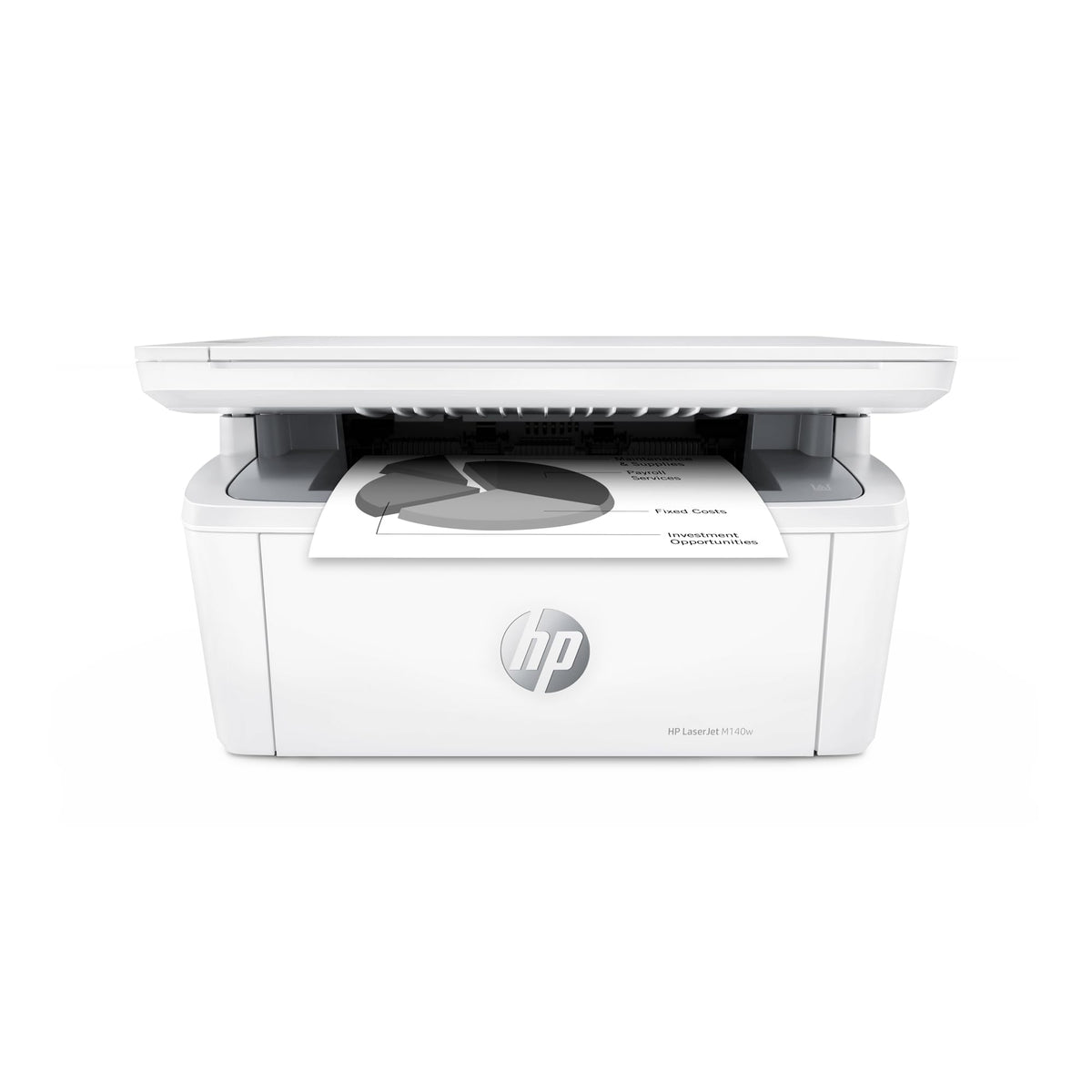 HP LaserJet MFP M140w Wireless Black & White Printer, Print, scan, copy, Fast speeds, Easy setup, Mobile printing, Best-for-small teams