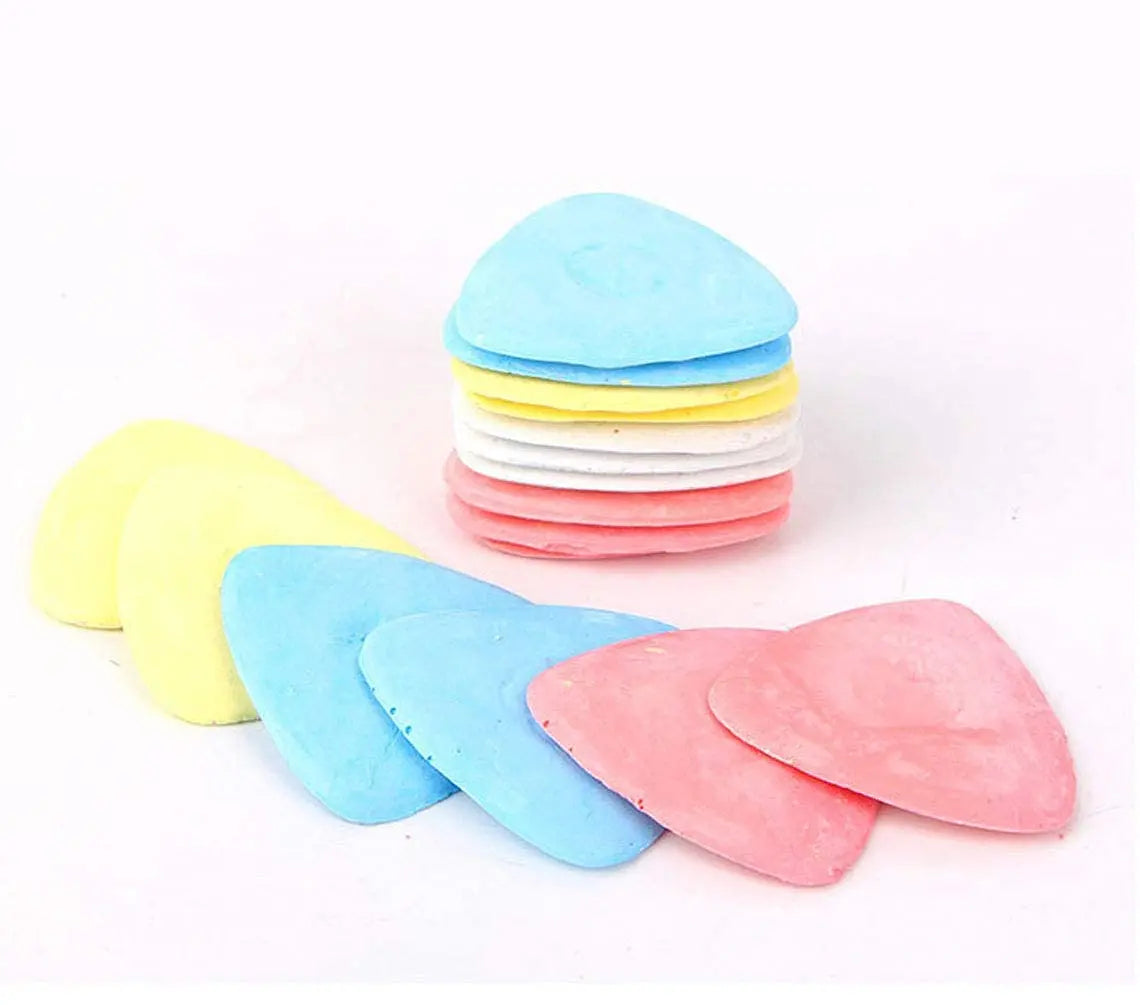 OZXTYO Triangle Tailors Chalk,Sewing Fabric Chalk and Fabric Markers for Quilting,Sewing Supplies Accessories (10Pcs)