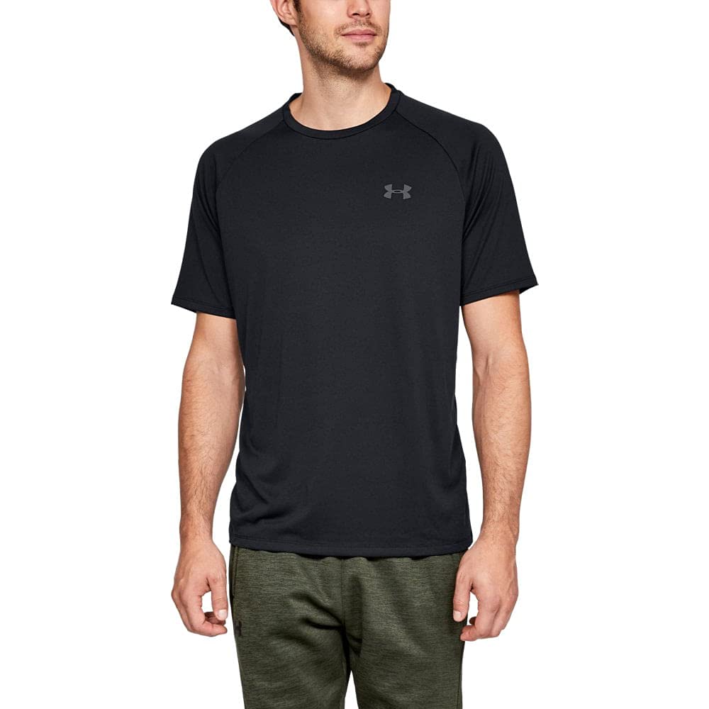 Under Armour Men's Tech 2.0 Short-Sleeve T-Shirt , Black (001)/Graphite, X-Large