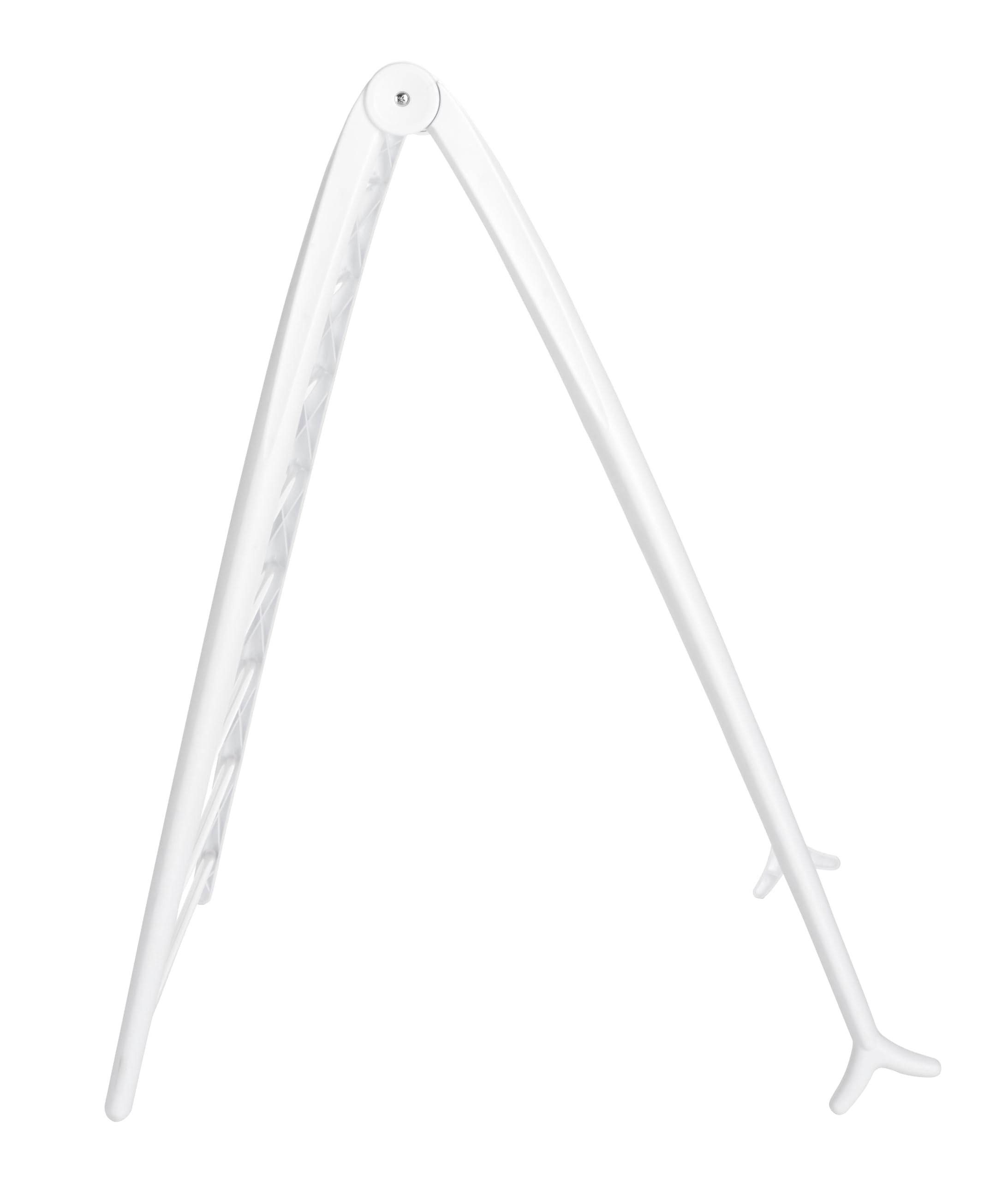 Whitmor Spacemaker Folding Drying Rack, Freestanding Indoor Clothes Dryer, Space Saving Compact Design, 6"L x 26"W x 51.5"H, White