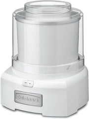 Cuisinart Ice Cream Maker Machine, 1.5 Quart Double Insulated Machine, Sorbet and Frozen Yogurt Maker, Ready in 20 Minutes, ICE-21P1, White