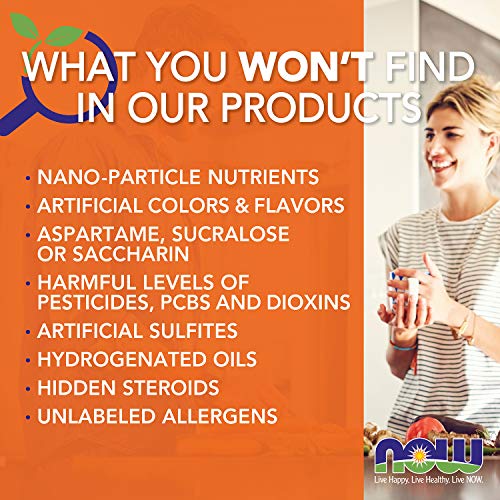 NOW Foods Supplements, Sunflower Lecithin with naturally occurring Phosphatidyl Choline and Other Phosphatides, Powder, 1-Pound