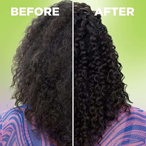Garnier Fructis Curl Nourish Air Dry Cream, Sulfate Free Defining Butter Leave-in Conditioner, 10.2 Fl Oz, 2 Count (Packaging May Vary)