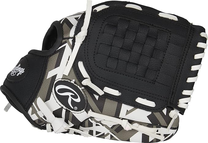 Rawlings | REMIX T-Ball & Youth Baseball Glove | Right Hand Throw | 9" | Black