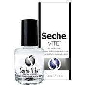 Seche Vite Dry Fast Top Coat Nail Polish - Quick Dry, Long Lasting, Clear Nail Polish, Made in the USA, 0.5 fl oz