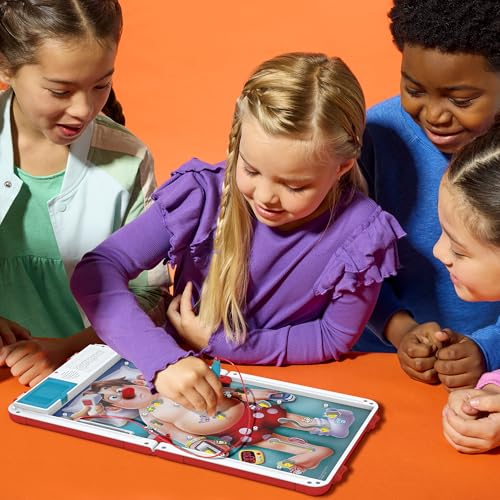 Operation Electronic Board Game with All-in-One Carrying Case | 2 Ways to Play | Ages 6+ | 1+ Players | 10 Mins. | Fun Kids Games