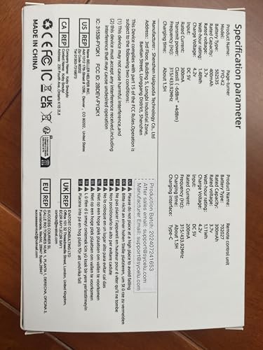 RF Remote Control Page Turner for Kindle Paperwhite Oasis eReaders Kobo,Camera Video Recording Remote Triggers, Page Turner for ipad Tablets Reading Novels Comics (Pink)