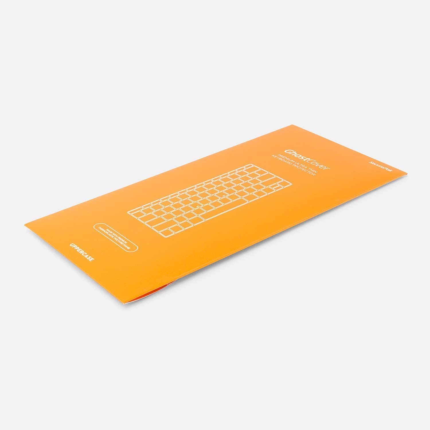 GhostCover Original Premium Ultra Thin Keyboard Cover Protector, Compatible with 2025 2024 2023 2022 2021 M4/M3/M2/M1 Pro/Max MacBook Pro 14/16, M4/M3/M2 MacBook Air 13/15, US ANSI Layout, Clear