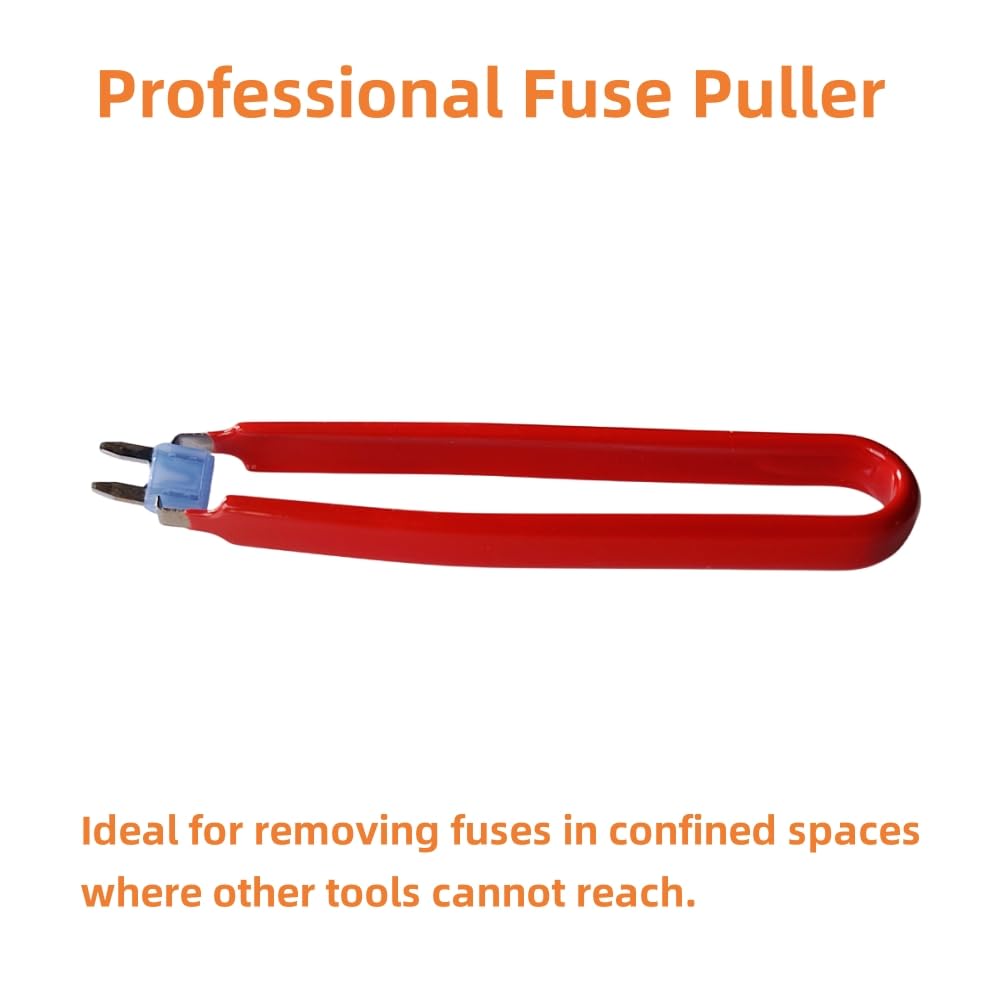 LZLINYJLONG Relay Puller Pliers Relay and Fuse Remover Tool, Automotive Relay FMM Fuses Puller Tool, Car Vehicle Battery Terminal Wiper Remover