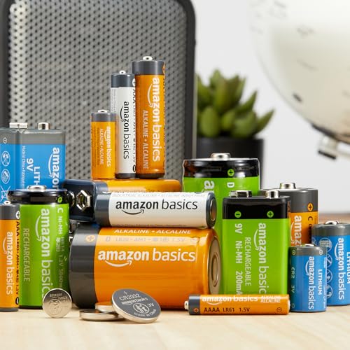 Basics 4-Pack 23A Alkaline Battery, 12 Volt, Long-Lasting Power