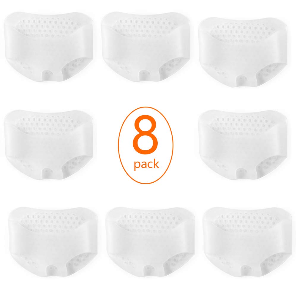 Hoogoo Toe Pads Ball of Toe Cushions Metatarsal Pads Ball of Foot Pads Callus Foot Pain Relief Bunion Forefoot Cushioning Relief Women