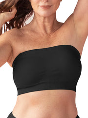 SHAPERMINT Strapless Bra - Bandeau top, Strapless Bras for Women, Plus Size Lingerie for Women, Free Clear Bra Straps