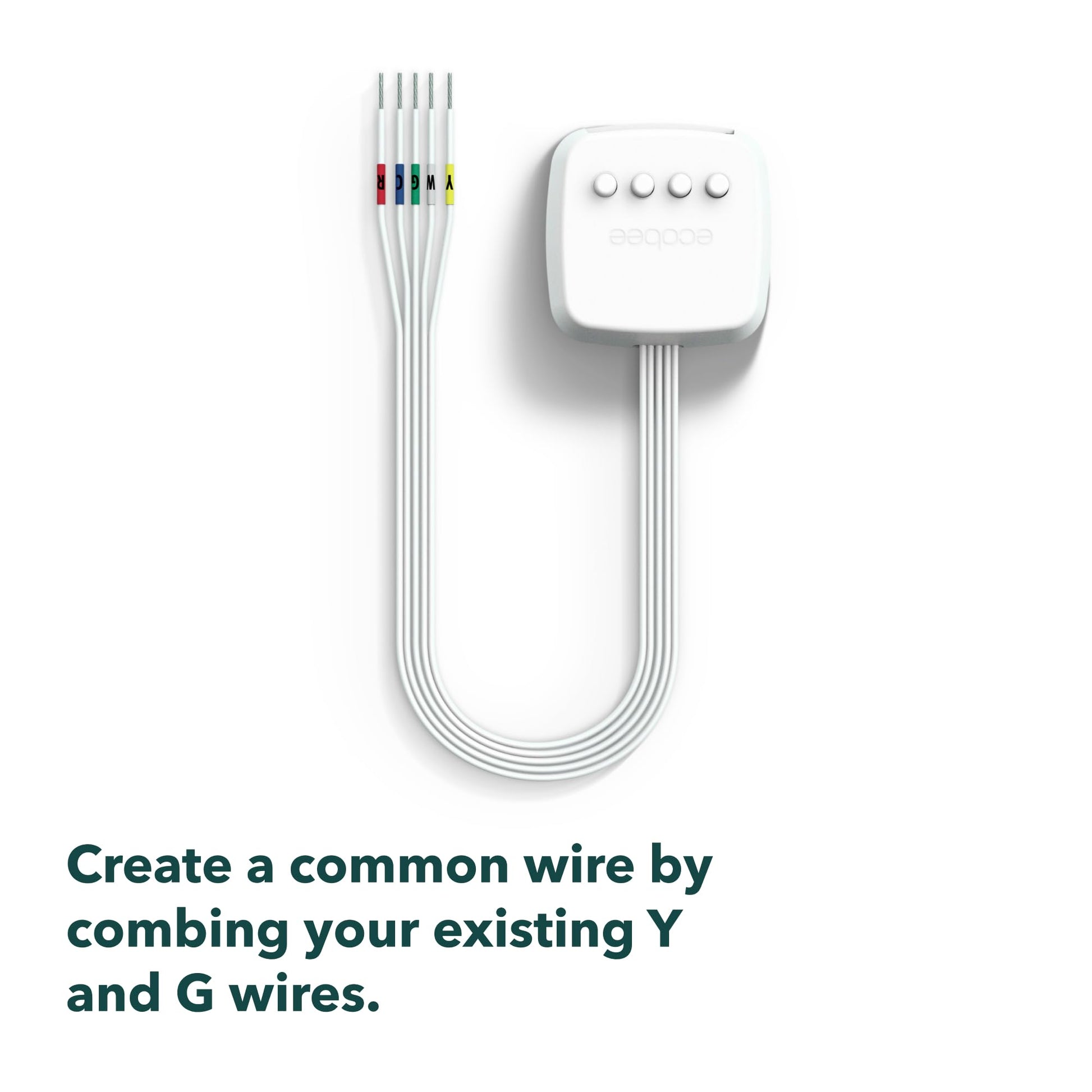 ecobee Power Extender Kit C-Wire Adapter - Made for ecobee Smart Thermostats - Programmable WiFi Thermostat Accessory