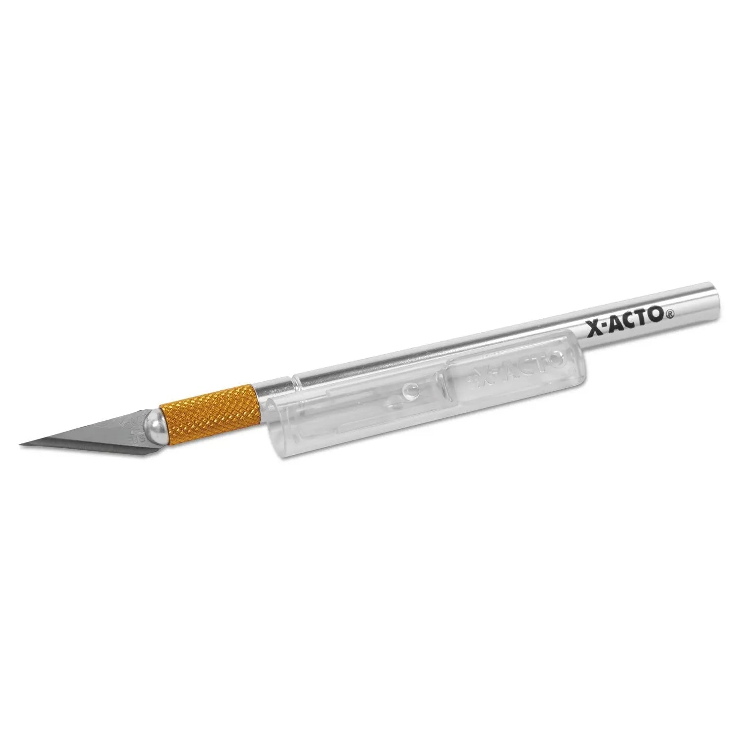 X-Acto Precision Utility Knife Metal Silver 9.0 inches Aluminum Handle Z-Series #1 Includes Safety Cap