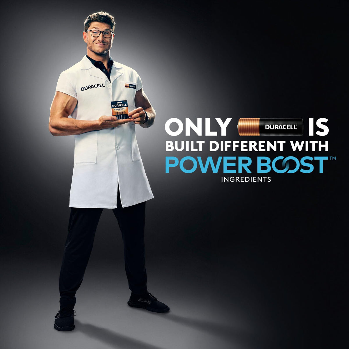 بطاريات AA من دوراسيل كابرتوب بمكونات Power Boost، حزمة من 24 بطارية مزدوجة A بطاقة تدوم طويلاً، بطارية AA قلوية للأجهزة المنزلية والمكتبية