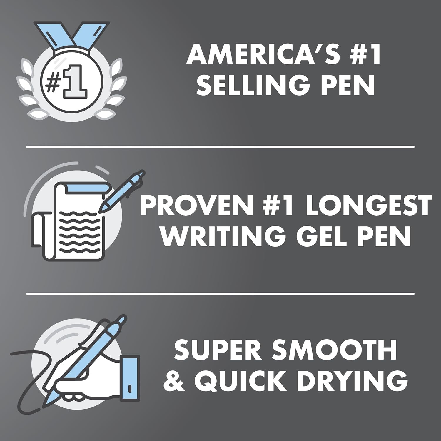 PILOT G2 Premium Retractable Gel-Ink Rolling Ball Pens, Bold Point (1.0mm), Assorted, 10-Pack, (11887)