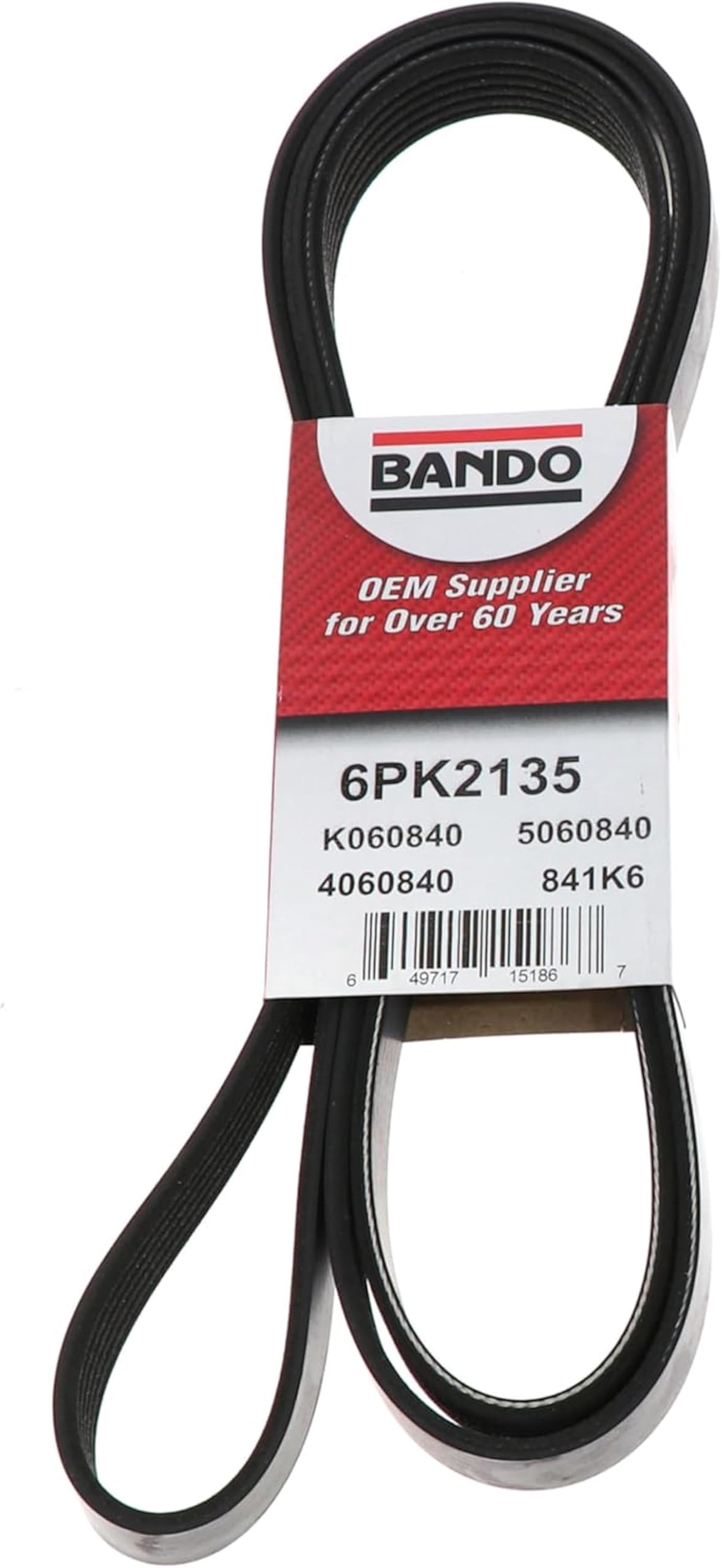 Bando USA 6PK2135 Keilrippenriemen in Erstausrüsterqualität