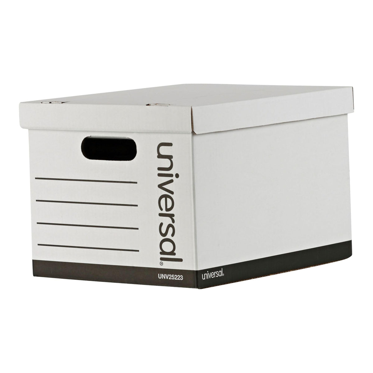 Universelle Archivboxen, 10er Pack, für Letter-/Legal-Dateien, 30,5 x 38 x 25,4 cm, Weiß,