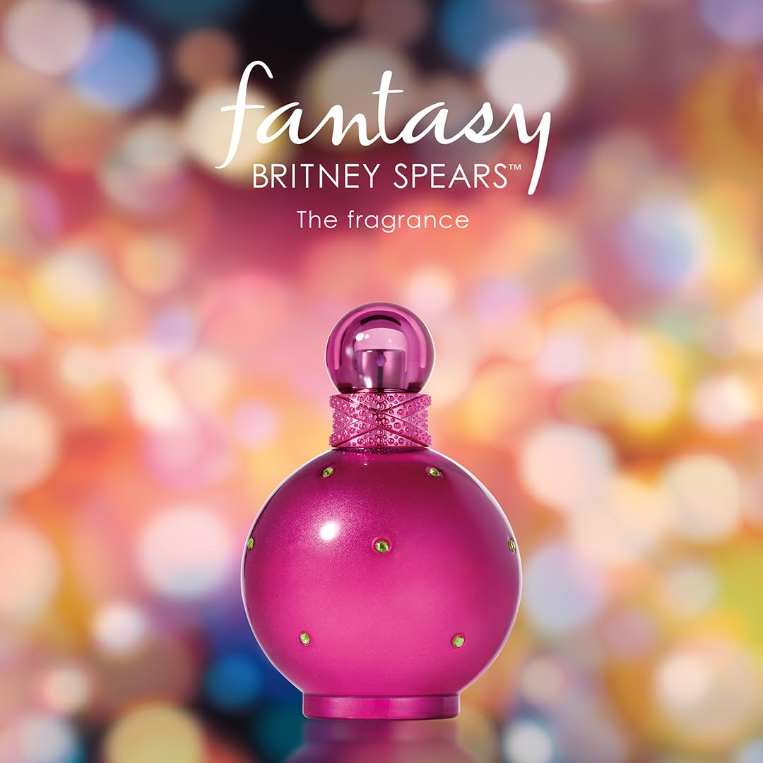 Britney Spears Women's Perfume, Fantasy, Eau De Parfum EDP Spray for Women, 3.3 Fl Oz