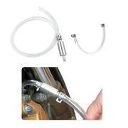 IHOTDER Car Brake Bleeder Hose with One Way Check Valve,Durable Brake Fluid Bleeder Hoses Replacement,Universal Brake Bleeder Tool Car Accessories for Car Motorbike Bike (1 Set)