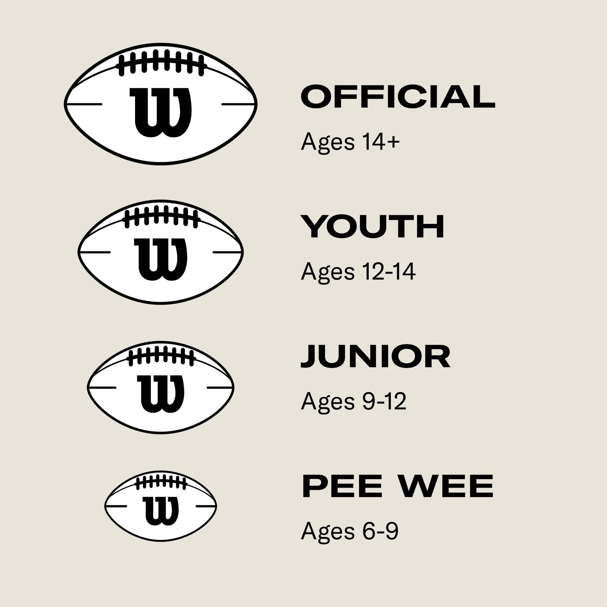 Wilson NFL Super Grip Composite Football - Official Size, Brown
