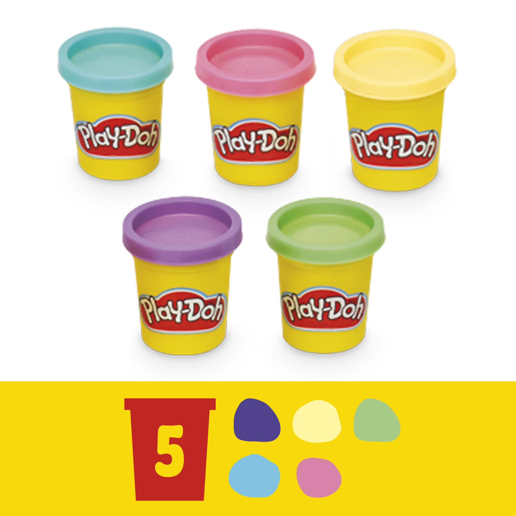 Play-Doh Kitchen Creations Cookie Creations Playset, Kids Arts & Crafts Set, Preschool Play Food Toys, Easter Gifts for Girls & Boys, Ages 3+ (Amazon Exclusive)