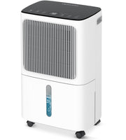 2500 Sq.Ft Dehumidifiers for Home with Drain Hose Max 34 Pints, VEAGASO Dehumidifier for Basement, Large Room, Bathroom, Bedroom, Three Modes, Intelligent Humidity Control, Dry Clothes, 24HR Timer