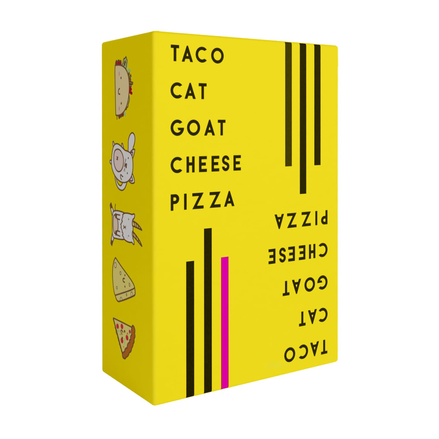 Taco Cat Goat Cheese Pizza Card Game - Wildly Entertaining & Easy To Learn - Great for Adults, Teens, Kids and Families - Card Games and Board Games for Family Game Night - 10 Min, Age 7+, 2-8 Players