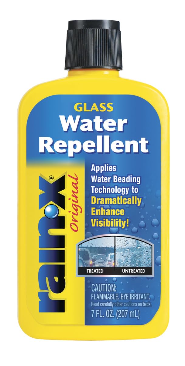 Rain-X 800002243 Glass Treatment, 7 oz. - Exterior Glass Treatment To Dramatically Improve Wet Weather Driving Visibility During All Weather Conditions