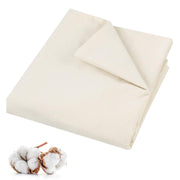 PEASUG 100% Cotton Muslin Fabric, 63 Inch X 2 Yards Unbleached Muslin Linen Fabric by The Yard, Medium Weight Draping Fabrics Suitable for Sewing Embroidery, Garments, Crafts Material-Natural