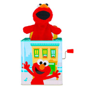Kids Preferred Sesame Street Jack in the Box - Elmo Plush Toy for Toddlers 1-3, Developmental Toy
