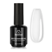 Beetles Builder Gel for Nails 0.51 OZ 8 in 1 Clear Nail Builder Strengthener Gel Enhancement Nail Gel Building Nail Apex for Beginners & DIY Salon Manicure