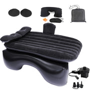 Onirii Inflatable Car Air Mattress Back Seat Bed with Air Pump,55 "x 35" Portable Thickened Car Travel Camping Sleeping Air Mattress Blow Up Bed for Car Universal SUV