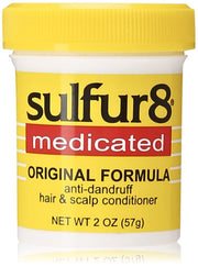 Sulfur 8 Medicated Regular Formula Anti-Schuppen Haar- und Kopfhautpflege, 2 Unzen