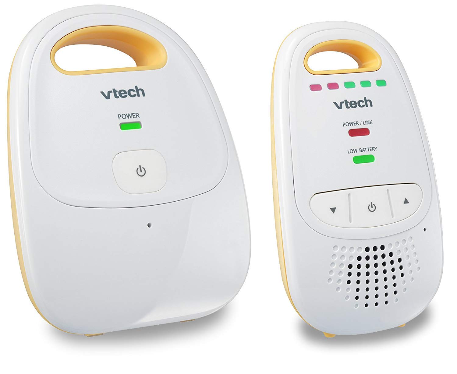 VTech Aufgerüstetes Audio-Babyphone mit wiederaufladbarem Akku, großer Reichweite und kristallklarem Klang