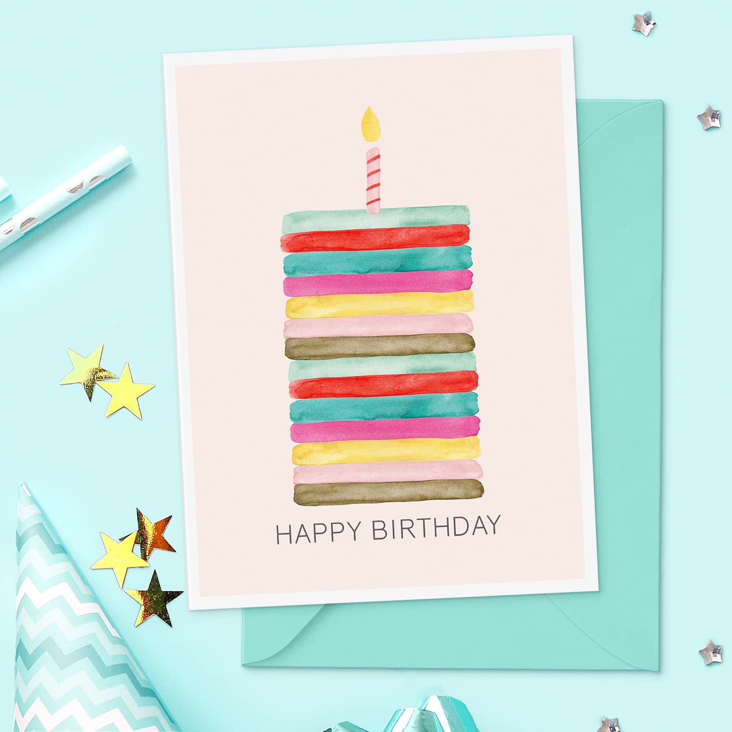 Sweetzer & Orange Happy Birthday Cards with Envelopes & Assortment Box. Variety Set of 20 Assorted Birthday Cards with Envelopes, Perfect Bulk Pack for Celebrations, Special Occasions, Friends