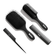 Balon Hair Brush for Women and Men, 4Pcs Paddle Brush Detangling Brush Hair Comb Set for Long Thick Thin Curly Hair, Hairbrush Great On Wet or Dry, No More Tangle