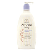 Aveeno Baby Calming Comfort Feuchtigkeitsspendende Körperlotion mit entspannenden Lavendel- & Vanille-Düften, nicht fettende Baby-Lotion, nährendes präbiotisches Hafermehl, Paraben- & Phthalat-frei, 532 ml