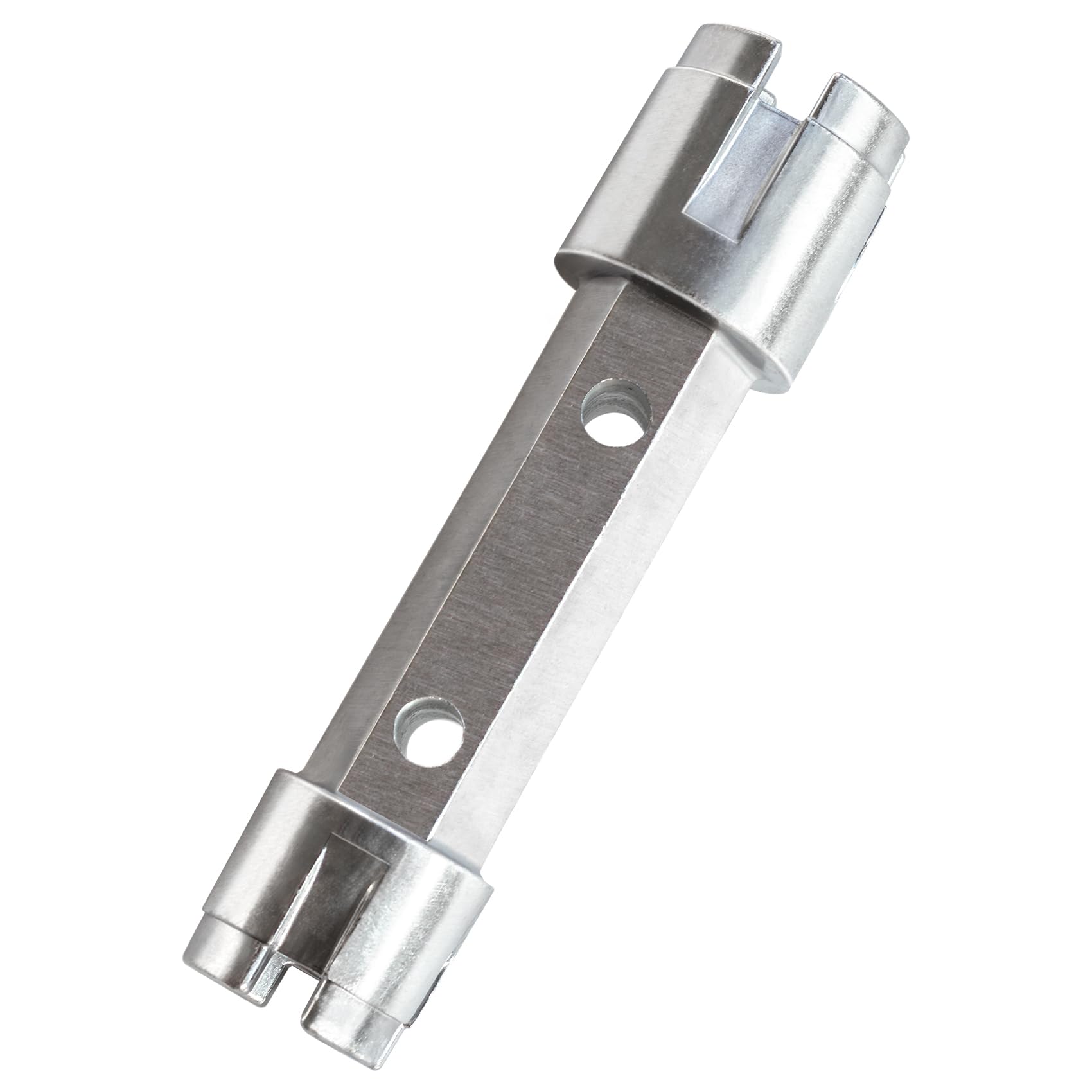 BearHut Tub Drain Remover Wrench Removal Tool Dual Ended Dumbell for Bath Drains Heavy Duty Aluminum