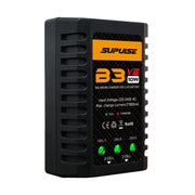 SUPULSE LiPo Battery Charger 2S-3S RC Balance Charger AC 7.4-11.1V 10W Upgrade Version Compact Lipo Charger RC Car Charger for XHR Plug Battery(B3V2)