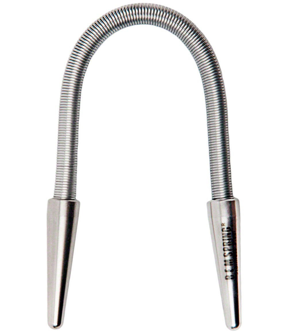 مزيل شعر الوجه زنبرك R.E.M - زنبرك إزالة الشعر الأصلي [براءة اختراع تصميم]. يزيل الشعر من الشفة العليا والذقن والخدين والرقبة. 100% ستانلس ستيل