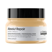 L'Oréal Professionnel Paris Absolut Repair Haarmaske – Protein-Haarbehandlung für intensive Pflege, spendet Feuchtigkeit, repariert Schäden & verleiht Glanz bei trockenem & geschädigtem Haar